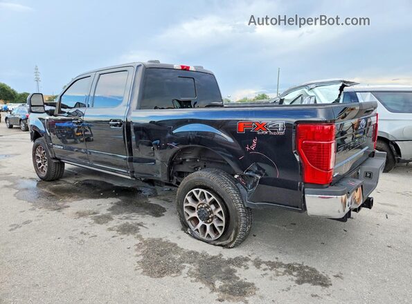 1FT8W2BT2NEG22517 2022 FORD F250 Black Rear left