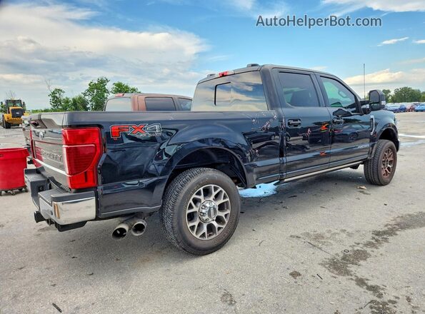 1FT8W2BT2NEG22517 2022 FORD F250 Black Rear right