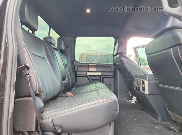 1FT8W2BT2NEG22517 2022 FORD F250 Black Rear seats view