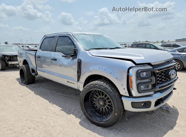 1FT8W2BT2PED87443 2023 FORD F250 Silver Передня права чверть