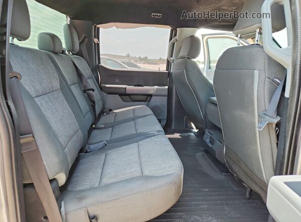 1FT8W2BT2PED87443 2023 FORD F250 Silver Вид задніх сидінь