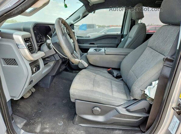 1FT8W2BT2PED87443 2023 FORD F250 Silver Вид салону спереду