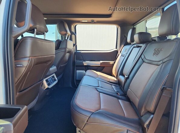 1FT8W2BT2RED53750 2024 FORD F250 White Rear seats view