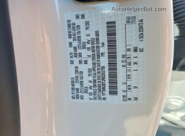 1FT8W2BT2RED53750 2024 FORD F250 White Engine compartment view