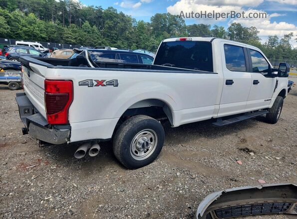1FT8W2BT3NEC37208 2022 FORD F250 White Задня права чверть