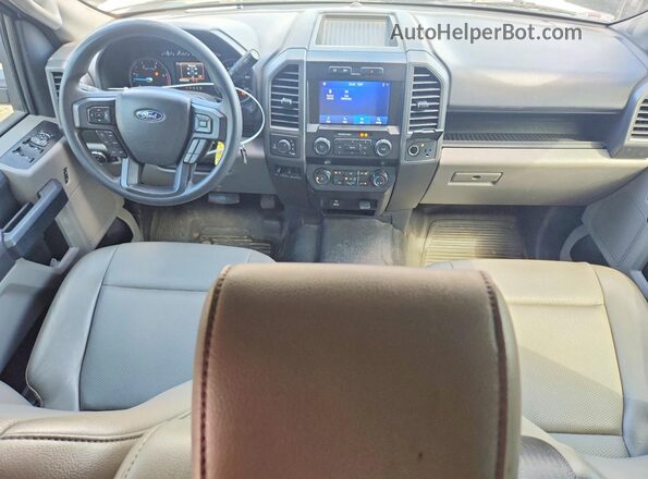 1FT8W2BT3NEC37208 2022 FORD F250 White Вид панелі приладів