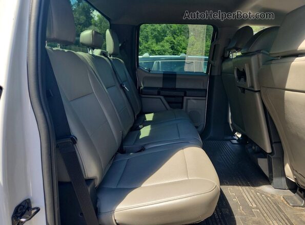1FT8W2BT3NEC37208 2022 FORD F250 White Вид задніх сидінь