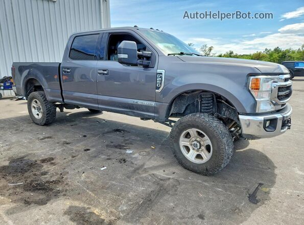 1FT8W2BT3NED38006 2022 FORD F250 Gray Delantero derecho
