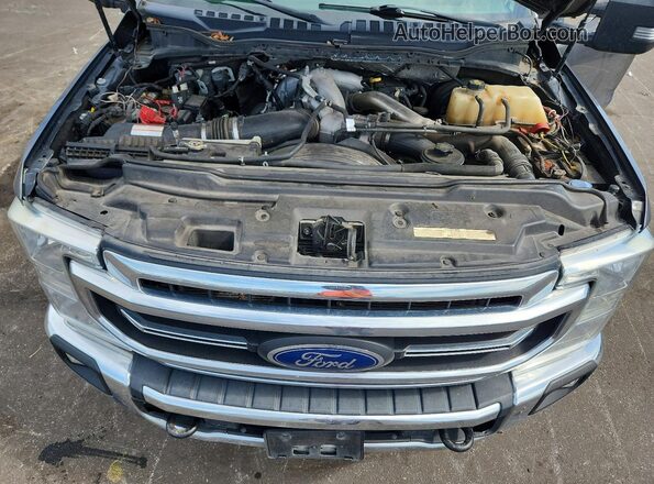 1FT8W2BT3NED38006 2022 FORD F250 Gray Vista interior trasera