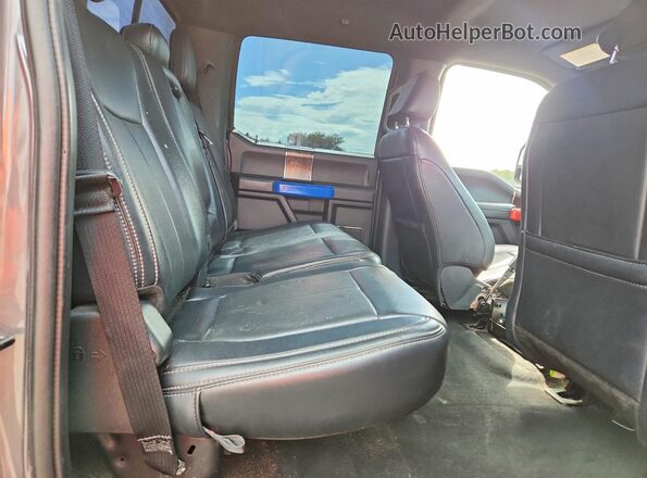 1FT8W2BT3NED38006 2022 FORD F250 Gray Vista de los asientos traseros