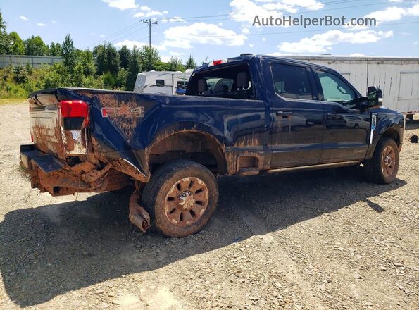 1FT8W2BT3RED27710 2024 FORD F250 Blue Trasero derecho