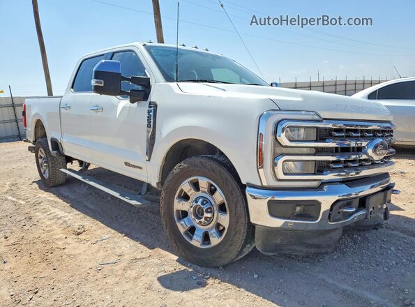 1FT8W2BT4RED42622 2024 FORD F250 White წინა მარჯვენა