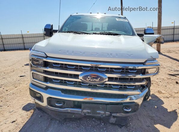 1FT8W2BT4RED42622 2024 FORD F250 White წინა ხედი