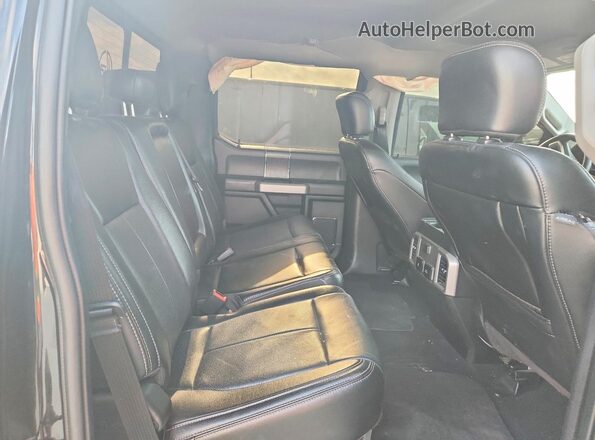 1FT8W2BT5LEC69025 2020 FORD F250 Black Rear seats view