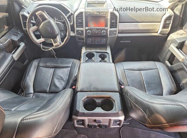 1FT8W2BT5LEC69025 2020 FORD F250 Black Dashboard view