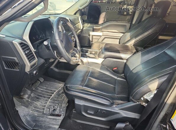 1FT8W2BT5LEC69025 2020 FORD F250 Black Front interior view