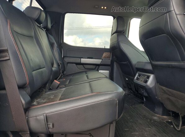 1FT8W2BT6PEC19806 2023 FORD F250 White Вид задніх сидінь
