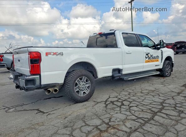 1FT8W2BT6PEC19806 2023 FORD F250 White Задня права чверть