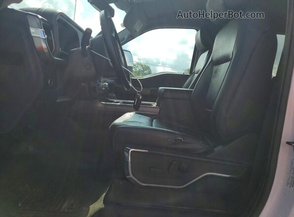 1FT8W2BT6PEC19806 2023 FORD F250 White Вид салону спереду