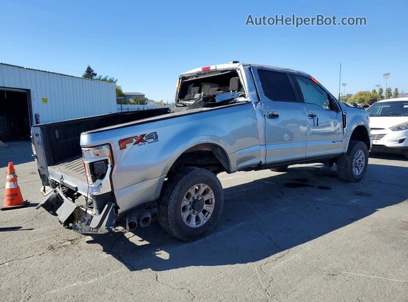 1FT8W2BT7NED54662 2022 FORD F250 Silver Rear right