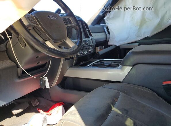 1FT8W2BT7NED54662 2022 FORD F250 Silver Dashboard view