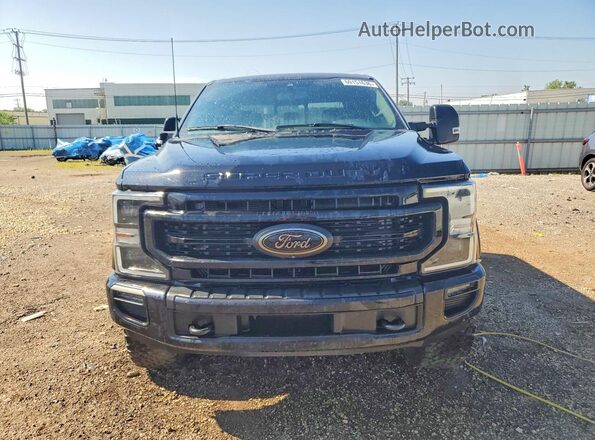 1FT8W2BT7NED70795 2022 FORD F250 Black Вид спереду