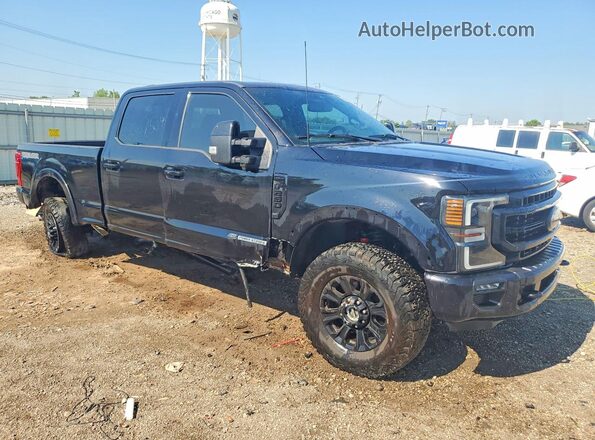 1FT8W2BT7NED70795 2022 FORD F250 Black Передня права чверть