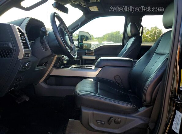 1FT8W2BT7NED70795 2022 FORD F250 Black Вид салону спереду