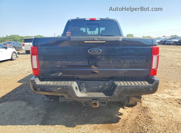1FT8W2BT7NED70795 2022 FORD F250 Black Вид ззаду