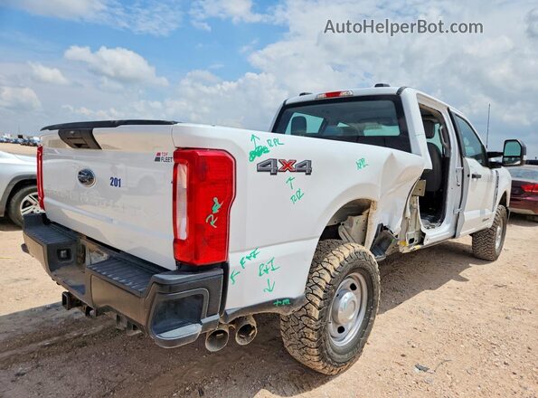 1FT8W2BTXREC94527 2024 FORD F250 White უკანა მარჯვენა