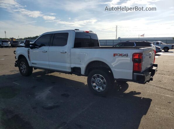 1FT8W2BTXRED03730 2024 FORD F250 White Задня ліва чверть