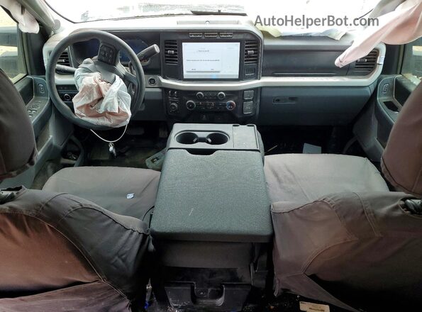 1FT8W2BTXRED14856 2024 FORD F250 Gray Dashboard view