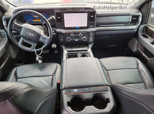 1FT8W2BTXREE20773 2024 FORD F250 Black Vista del salpicadero