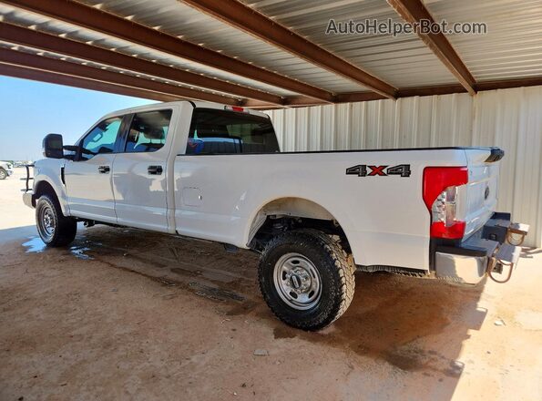 1FT8W3B68JEC18096 2018 FORD F350 Белый Задняя левая четверть