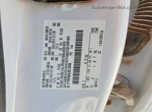 1FT8W3B68JEC18096 2018 FORD F350 Белый Вид подкапотного пространства