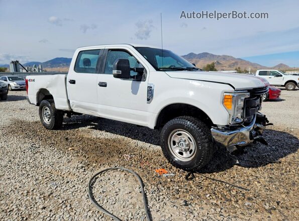 1FT8W3B6XHEF24940 2017 FORD F350 Белый Передняя правая четверть