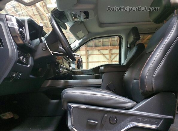 1FT8W3BM1PED24686 2023 FORD F350 Black Front interior view