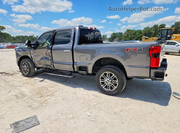 1FT8W3BMXREF93501 2024 FORD F350 Серый Задняя левая четверть
