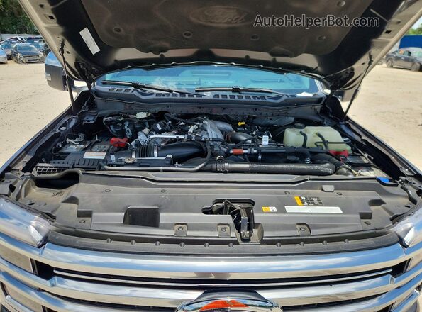 1FT8W3BMXREF93501 2024 FORD F350 Серый Вид задней части салона