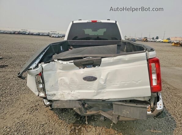 1FT8W3BN5REE10238 2024 FORD F350 White Вид ззаду