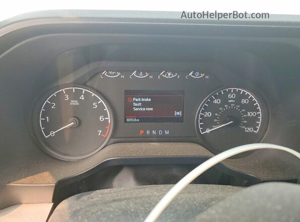 1FT8W3BN5REE10238 2024 FORD F350 White Вид щитка приладів
