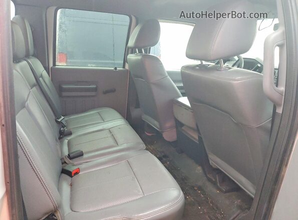 1FT8W3BT0GED24475 2016 FORD F350 White Հետևի նստատեղերի տեսք