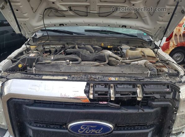 1FT8W3BT0GED24475 2016 FORD F350 White Սալոնի հետևի տեսք