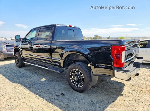 1FT8W3BT0HEF29862 2017 FORD F350 Black Հետևի ձախ