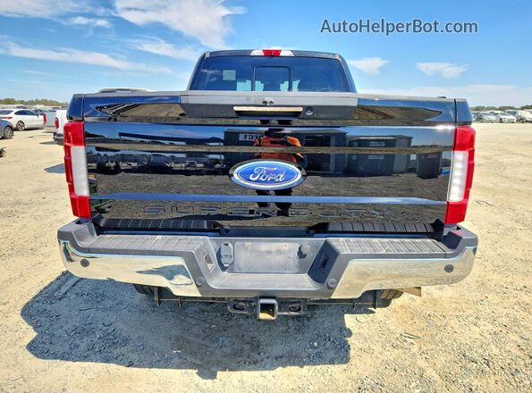 1FT8W3BT0HEF29862 2017 FORD F350 Black Հետևի տեսք