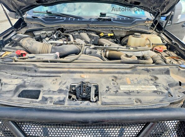 1FT8W3BT0JEC78699 2018 FORD F350 Черный Вид задней части салона