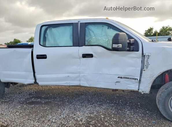 1FT8W3BT1HEC34348 2017 FORD F350 White Widok zestawu wskaźników