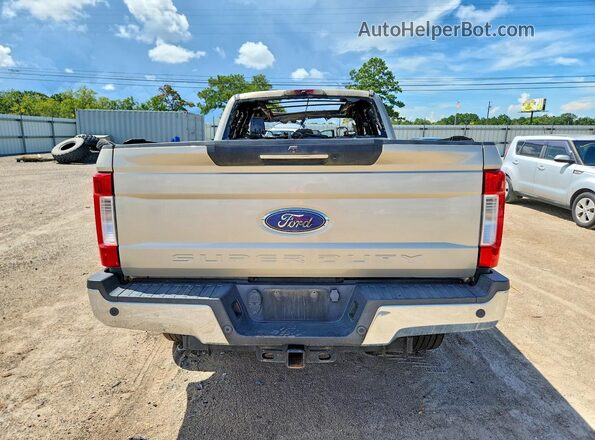 1FT8W3BT1HEE47185 2017 FORD F350 Gold უკანა ხედი