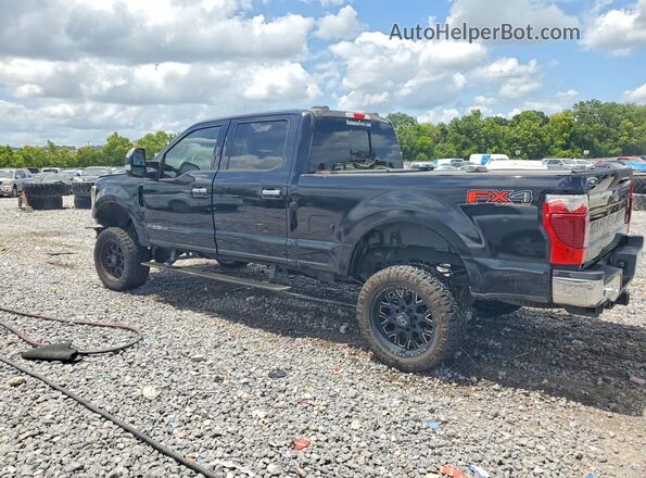 1FT8W3BT1LEC84787 2020 FORD F350 Black Tył lewy