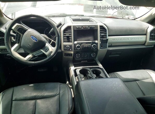 1FT8W3BT1LEC84787 2020 FORD F350 Black Widok deski rozdzielczej